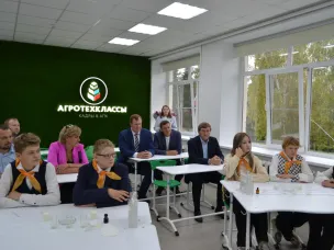 12 новых агротехнологических классов открылись в школах Нижегородской области